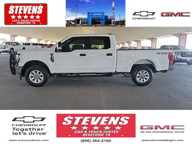 2020 Ford Super Duty F-250 SRW XL in Oxford White — front three-quarter view
