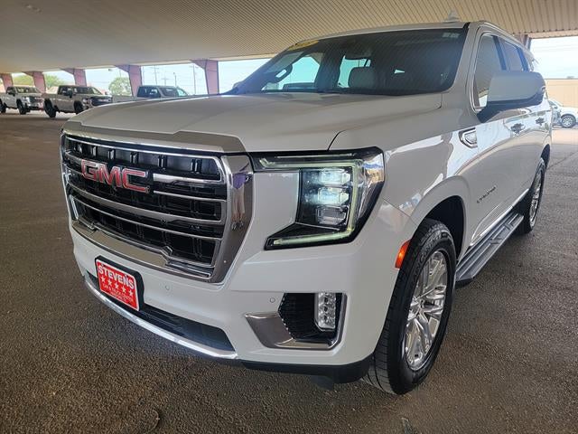 2021 GMC Yukon — rear three-quarter view