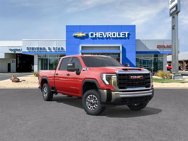 2026 GMC Sierra 2500 HD Pro in Cardinal Red — front three-quarter view