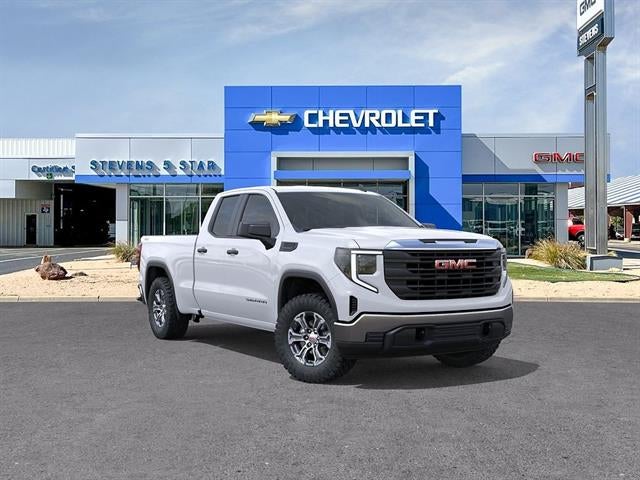 2026 GMC Sierra 1500 Pro in Summit White — front three-quarter view