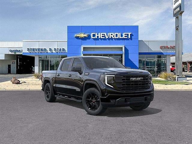 2026 GMC Sierra 1500 Elevation in Onyx Black — front three-quarter view